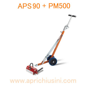 Carrello Alza chiusini APS 90 Standard con magnete PM500