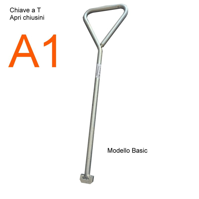 Chiave aprichiusi A1 manuale con gancio a T