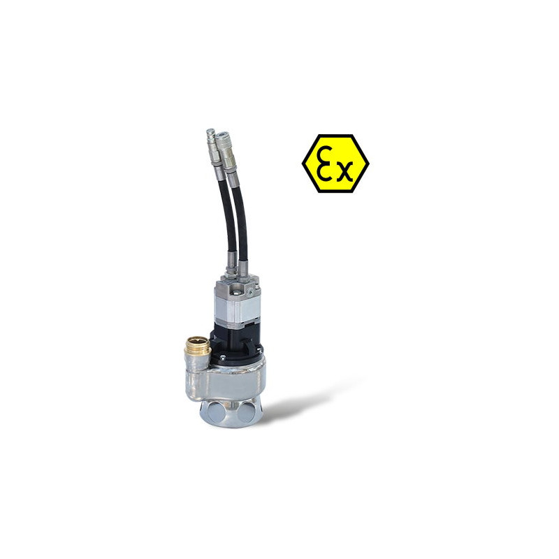 SP21 ATEX Pompa a motore idraulico per acque nere Bocca 2"