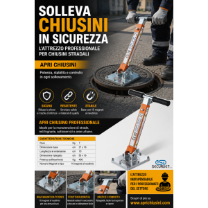 Alza chiusino CL10 securdet tools