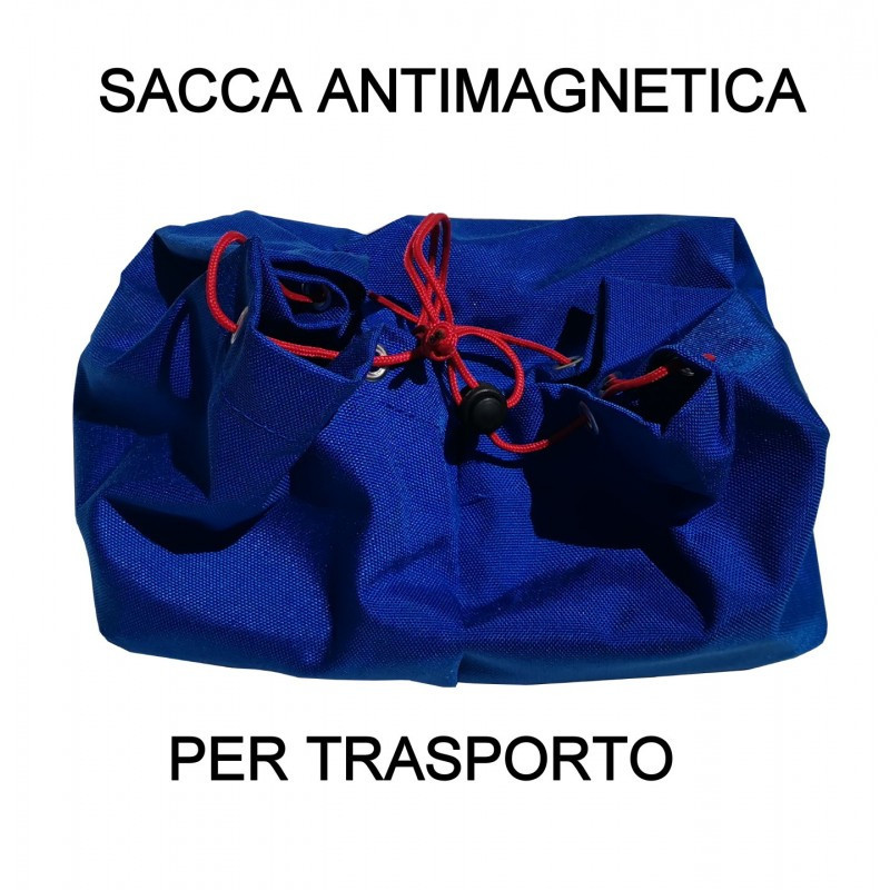 Sacca grande antimagnetica per  apri chiusini con magneti permanenti